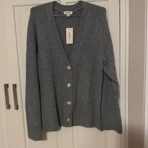 Chic Gray Cardigan by On 34th